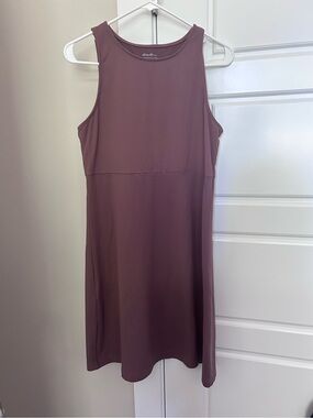 Eddie Bauer Sleeveless Dress in Mauve